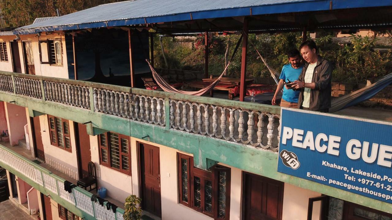 Peace Guest House Pokhara Dış mekan fotoğraf